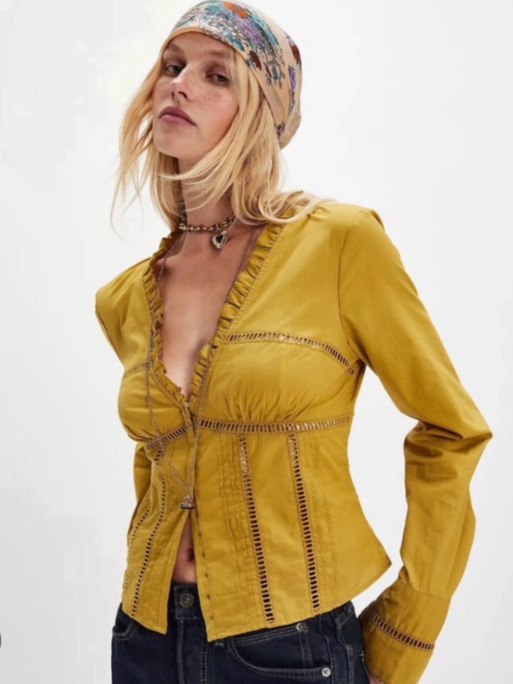 Free People Frankie Corset Top Small